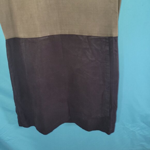 Dolan Left Coast Collection Two-Tone V-Neck Dress S - Picture 3 of 12